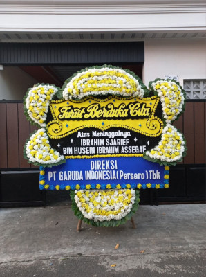 Papan Bunga Duka di Kedungsari