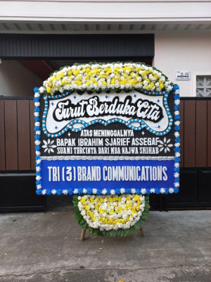 Papan Bunga Duka di Kedungsari